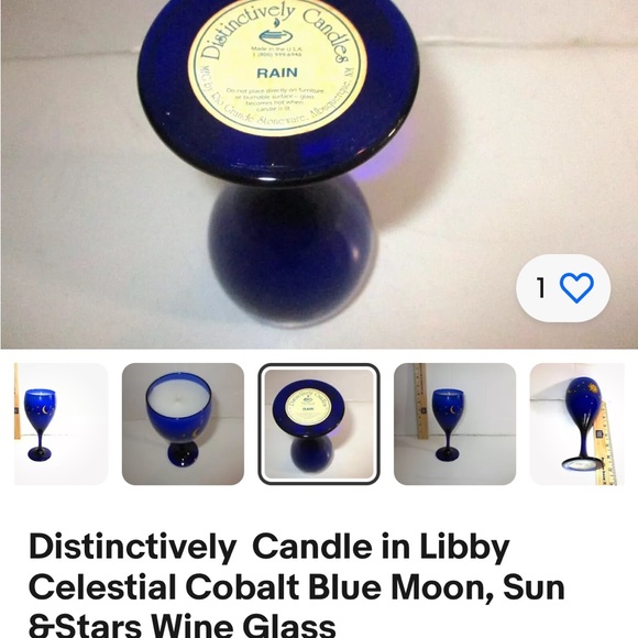 LIBBY // Celestial Wine Glass Candle - Picture 11 of 11